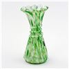 Image 2 : VTG END OF DAY STYLE STUDIO ART GLASS SPATTER VASE