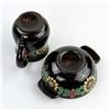 Image 8 : MEXICAN GLAZED TERRA COTTA CREAM & SUGAR SET