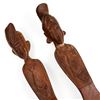Image 2 : THAI SALAD SPOON & FORK FIGURAL WOOD CARVINGS