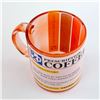 Image 5 : RX PRESCRIPTION COFFEE MUG ORANGE COLOUR GLASS