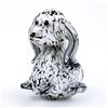 Image 2 : HAND BLOWN STUDIO ART GLASS DOG SCULPTURE