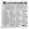 Image 2 : 1959 HOW TO PLAN THE PERFECT DINNER  - NEW SEALED
