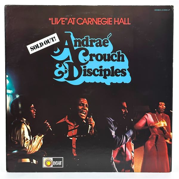 ANDRAE CROUCH & THE DISCIPLES - CARNEGIE HALL - LP