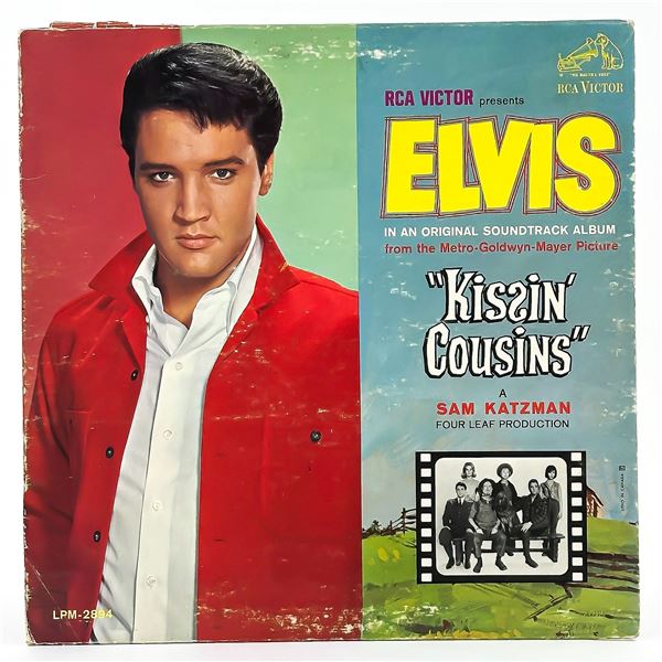 ELVIS PRESLEY - KISSIN’ COUSINS MOVIE SOUNDTRACK LP