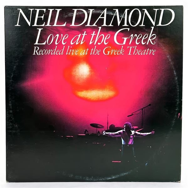 NEIL DIAMOND LOVE AT THE GREEK - LIVE - 2X LP ALBUM