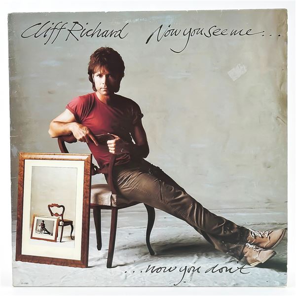 CLIFF RICHARD - NOW YOU SEE ME… NOW YOU DON’T LP