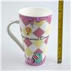 Image 8 : TALL CERAMIC SENTIMENTAL CIRCUS MUG - ELEPHANT