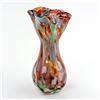 Image 4 : END OF DAY CONFETTI ART GLASS STYLE FLOWER VASE