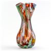 Image 6 : END OF DAY CONFETTI ART GLASS STYLE FLOWER VASE