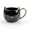 Image 2 : PAIR OF PINKY UP CERAMIC CAT COFFEE TEA CUPS MUGS