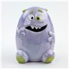 Image 2 : PURPLE MONSTER COIN MONEY PIGGY BANK FIGURINE