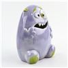Image 4 : PURPLE MONSTER COIN MONEY PIGGY BANK FIGURINE