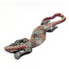 Image 2 : HAND MADE WOODEN LIZARD WALL SCULPTURE DECOR