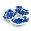 Image 1 : FLOW BLUE VICTORIA WARE IRONSTONE DIVIDED DISH
