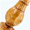 Image 8 : HAND CRAFTED FOLK ART FLOWER VASE WOOD CARVING