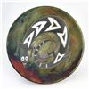 Image 2 : EARTH & FIRE RAKU POTTERY IRIDESCENT BOWL - DILLER