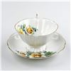 Image 4 : QUEEN ANNE TEA CUP & SAUCER SET - YELLOW ROSES