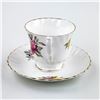 Image 3 : VTG QUEEN ANNE TEA CUP & SAUCER SET - FLOWERS