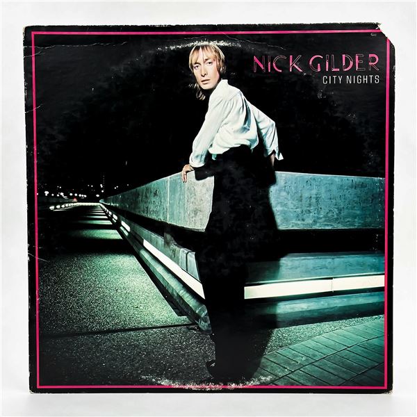 NICK GILDER - CITY NIGHTS - VINYL LP RECORD ALBUM