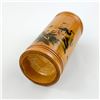 Image 5 : VINTAGE BAMBOO BRUSH POT - VASE OR PENCIL HOLDER