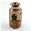 Image 4 : VINTAGE TONALA MEXICAN FOLK ART POTTERY VASE