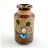Image 5 : VINTAGE TONALA MEXICAN FOLK ART POTTERY VASE