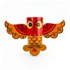 Image 2 : VINTAGE WOODEN FOLK ART CHILD’S HANGER - USSR?
