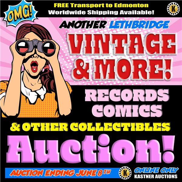 WELCOME TO YOUR KASTNER LETHBRIDGE RECORDS, COMICS,