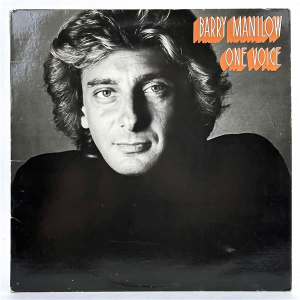 BARRY MANILOW - ONE VOICE - VINYL RECORD ALBUM