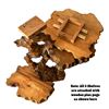 Image 10 : HAND CRAFTED WOODEN PLANT STAND TABLE - 31” TALL