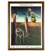 Image 2 : VTG SALVADOR DALI PRINT - WOMAN WITH ROSE HEAD