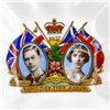 Image 2 : 1937 HM KING GEORGE VI - HM QUEEN ELIZABETH TRAY