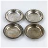 Image 2 : 4 BIRKS STERLING SILVER ROUND TRINKET TRAYS OR DISH