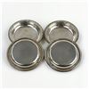 Image 3 : 4 BIRKS STERLING SILVER ROUND TRINKET TRAYS OR DISH