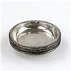 Image 4 : 4 BIRKS STERLING SILVER ROUND TRINKET TRAYS OR DISH