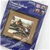 Image 2 : THOMAS KINKADE CROSS STITCH KIT - VILLAGE - NEW