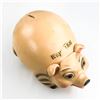 Image 10 : VTG KAY TEE CHALKWARE COIN PIGGY BANK SCULPTURE