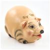 Image 1 : VTG KAY TEE CHALKWARE COIN PIGGY BANK SCULPTURE