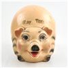 Image 2 : VTG KAY TEE CHALKWARE COIN PIGGY BANK SCULPTURE
