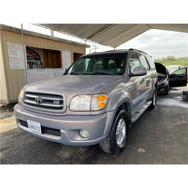 2002 TOYOTA SEQUOIA