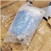 Image 2 : APPROX 300 PAIRS OF SIZE MEDIUM BLUE RUBBER GLOVES