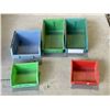 Image 2 : TRAY OF SMALL PARTS BIN ORGANIZERS