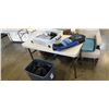 Image 1 : 2 TOTES OF SCUBA DIVING SUITS, SNORKELS, FLIPPERS AND MORE