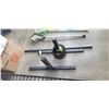 Image 2 : HEAVY DUTY CHIN UP BAR WITH 2 LACROSSE RACKETS AND KNEE BRACE