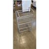 Image 1 : ROLLING THREE TIER WIRE RACK