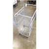 Image 3 : ROLLING THREE TIER WIRE RACK