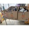 Image 1 : 3 BOXES OF HOUSE HOLD ITEMS, STEREO EQUIPTMENT, ETC