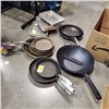 Image 1 : LOT OF ROCK, NINJA AND J A HENKELS COOKWARE WITH 12 COOKING SHEETS 21 PIECES TOTAL