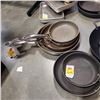 Image 2 : LOT OF ROCK, NINJA AND J A HENKELS COOKWARE WITH 12 COOKING SHEETS 21 PIECES TOTAL