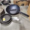 Image 3 : LOT OF ROCK, NINJA AND J A HENKELS COOKWARE WITH 12 COOKING SHEETS 21 PIECES TOTAL